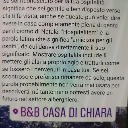 Bed and breakfast Casa Di Chiara 4*